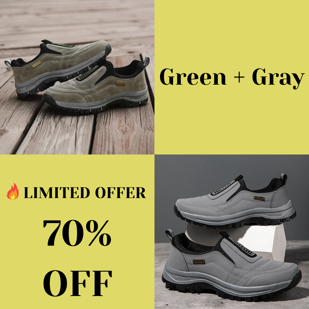 Clearance Sale 70% OFF🔥Unisex Outdoor Slip-On Sneakers – Perfect for Travel, Work, and Daily Adventures