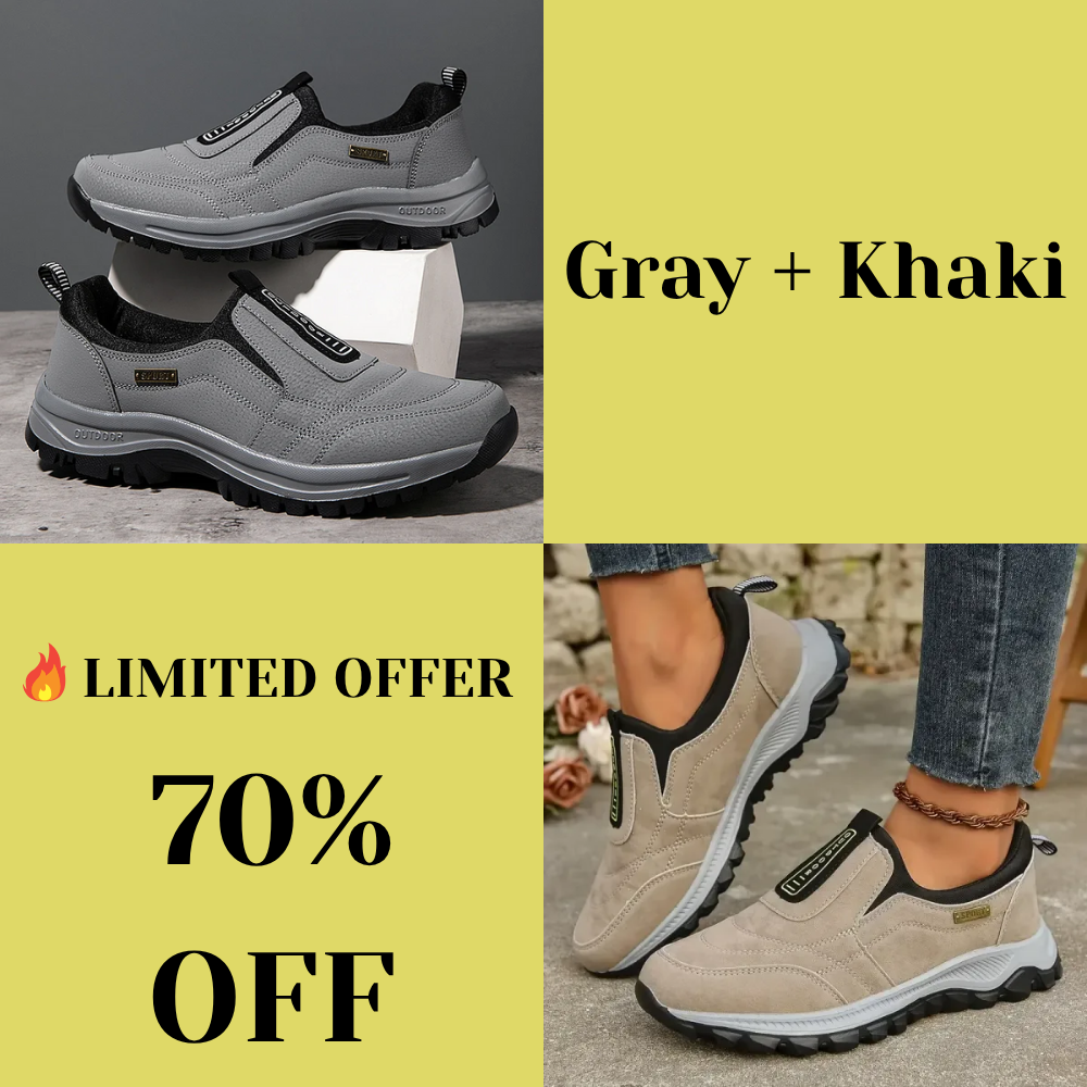 Clearance Sale 70% OFF🔥Unisex Outdoor Slip-On Sneakers – Perfect for Travel, Work, and Daily Adventures