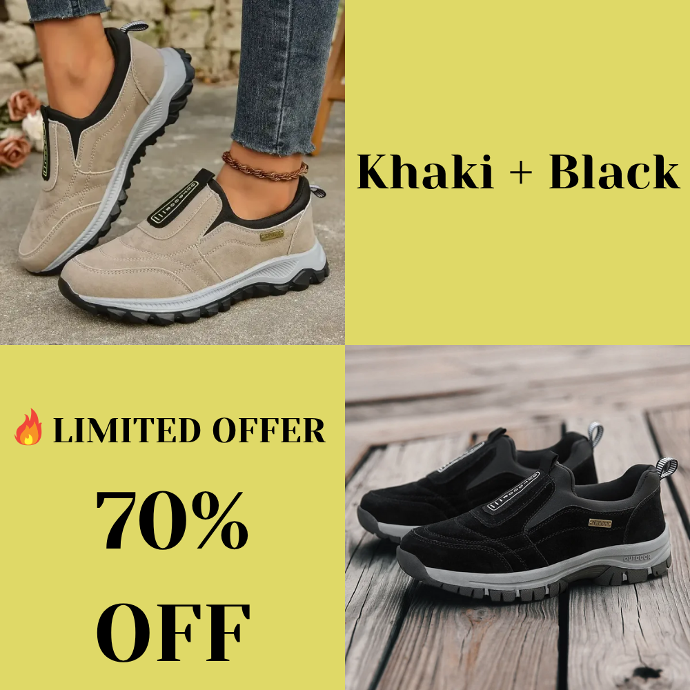 Clearance Sale 70% OFF🔥Unisex Outdoor Slip-On Sneakers – Perfect for Travel, Work, and Daily Adventures