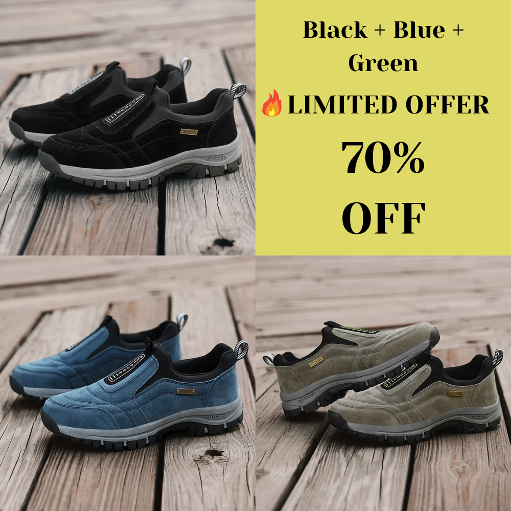 Clearance Sale 70% OFF🔥Unisex Outdoor Slip-On Sneakers – Perfect for Travel, Work, and Daily Adventures
